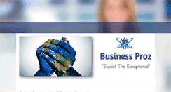 Desktop Screenshot of businessproz.info